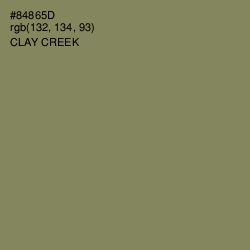 #84865D - Clay Creek Color Image